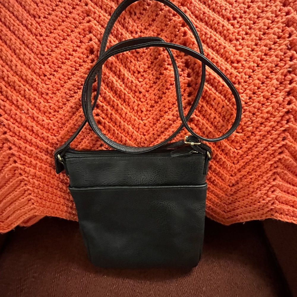 Ladies Source Unknown Crossbody Bag, Small, Black… - image 2